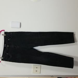 Buffalo David Bitton dark grey corduroy pants sz 8 / 29 EUC